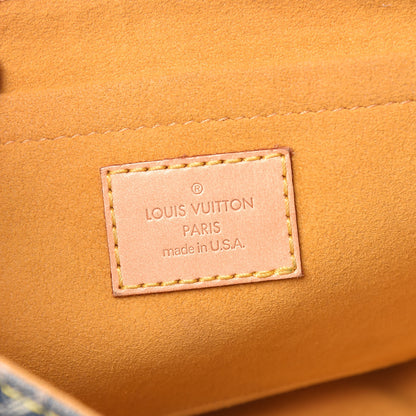 Louis Vuitton Monogram Denim Mini Pleaty Blue 6 of 11