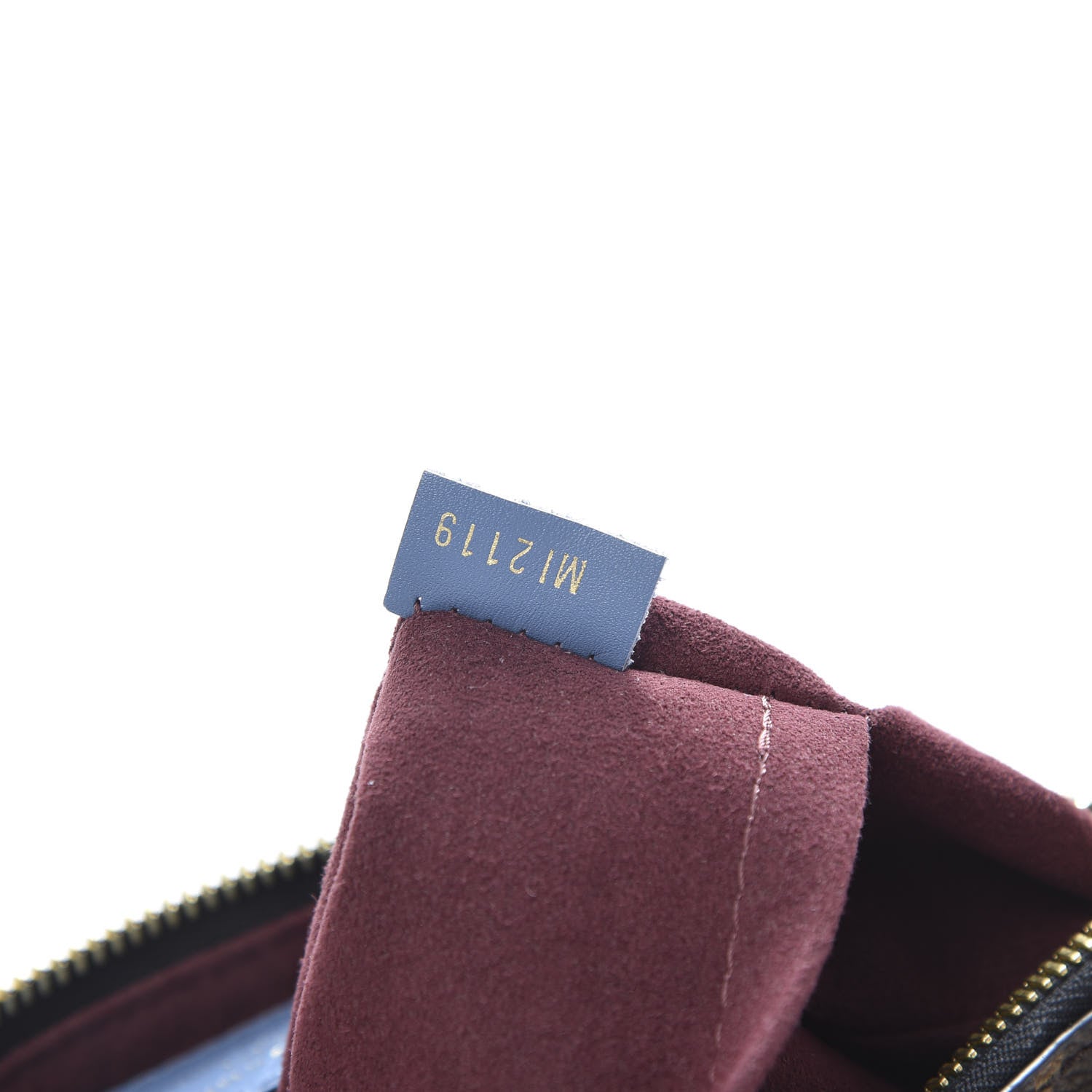 Louis Vuitton Monogram Beaubourg Hobo Mini Bordeaux Red Peach Safran Blue Jean Blue 8 of 13