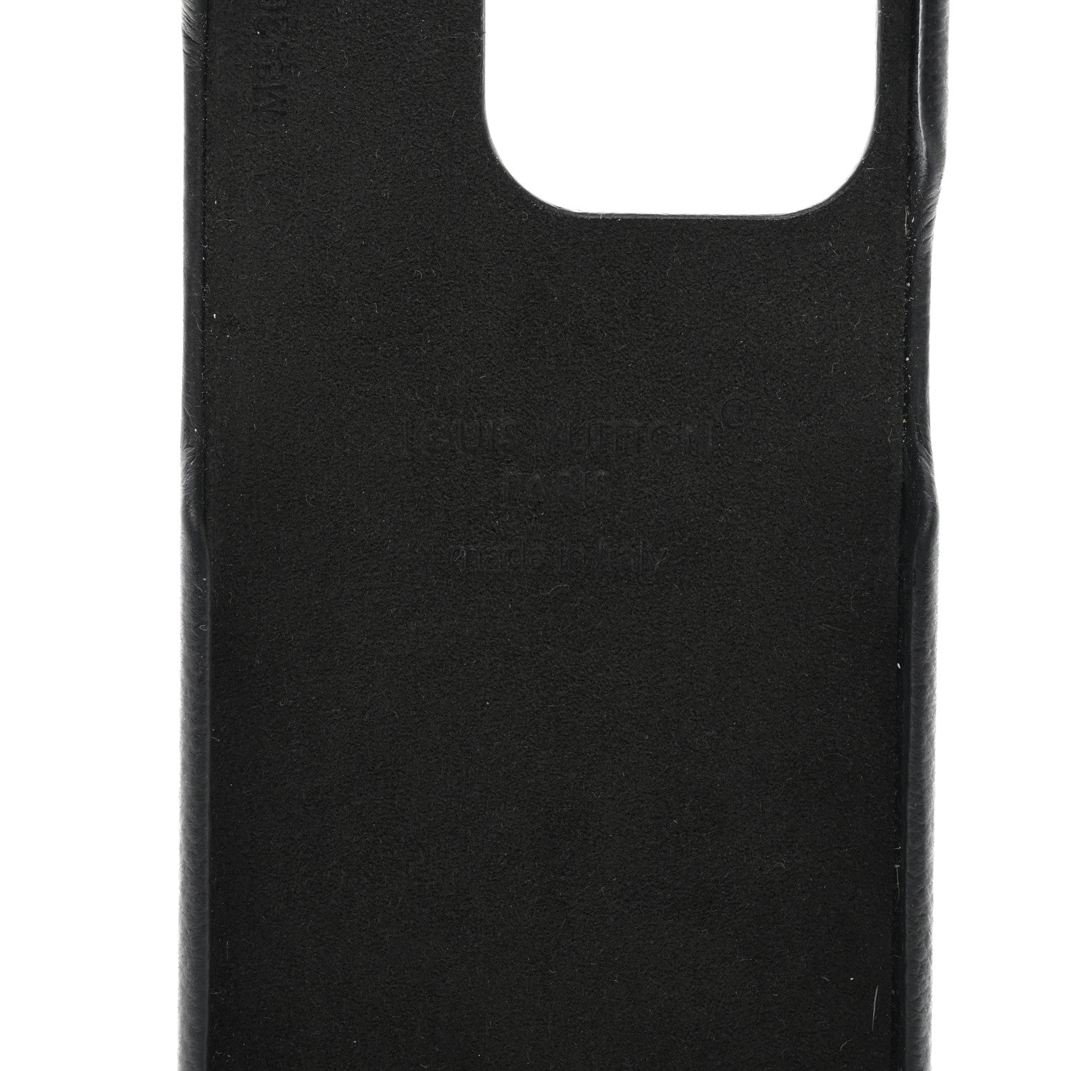 Louis Vuitton Reverse Monogram Pallas iPhone 14 Pro Bumper Black 5 of 8