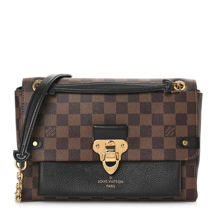 Louis Vuitton Damier Ebene Vavin PM Black 2 of 8