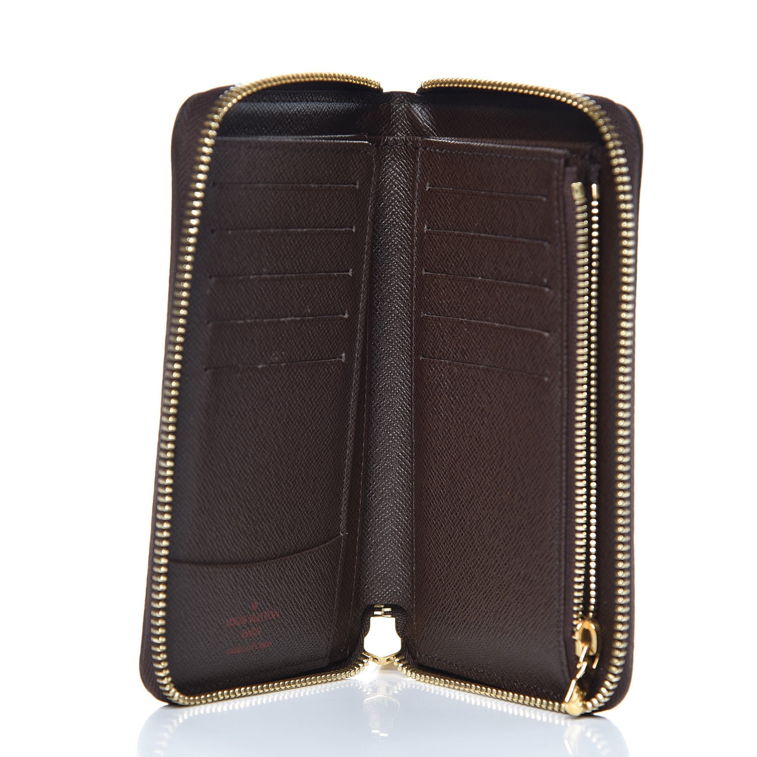 Louis Vuitton Damier Ebene Compact Zippy Wallet 5 of 8