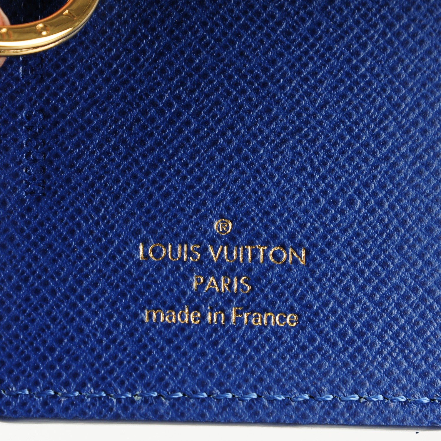 Louis Vuitton Damier Azur Illustre Groom Key Holder 5 of 6