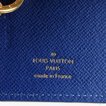 Louis Vuitton Damier Azur Illustre Groom Key Holder 5 of 6