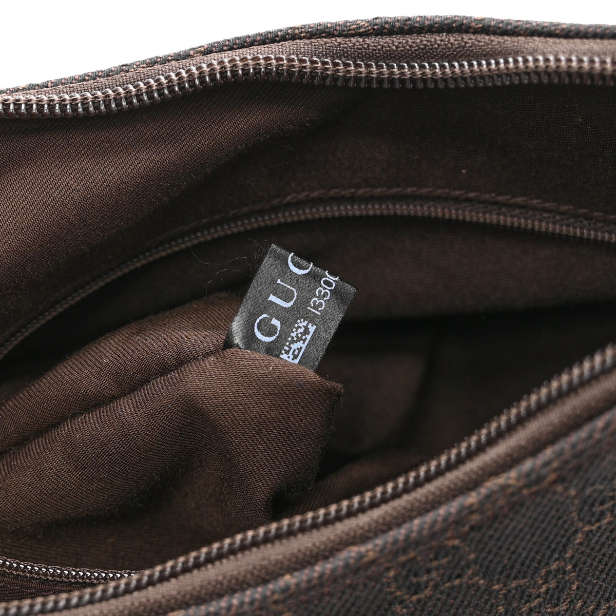 Denim Monogram Small Hobo Dark Brown