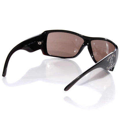Chanel Crystal Baguette CC Sunglasses 6021-B Brown 2 of 5