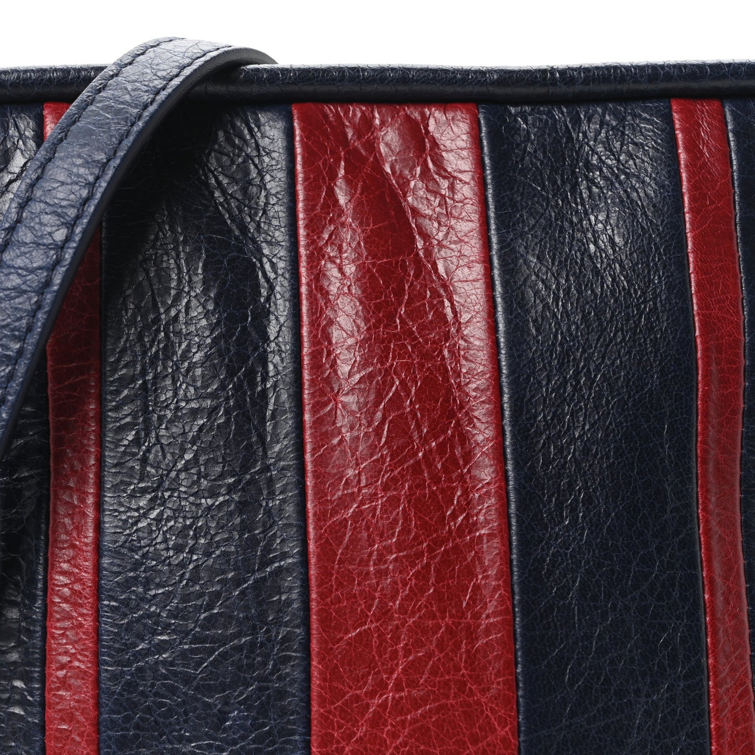 Balenciaga Agneau XS Cushion Square Crossbody Dark Night Red 9 of 11