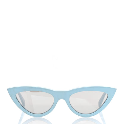 Celine Acetate Cat Eye Sunglasses CL40019I Blue 2 of 4