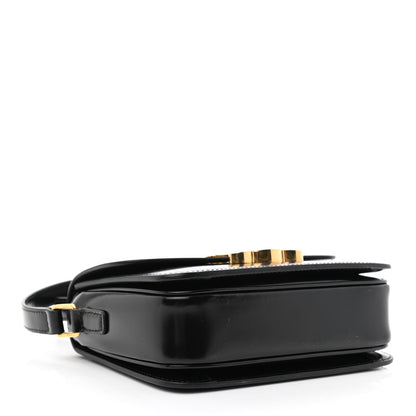 Celine Shiny Calfskin Small Triomphe Black 4 of 10