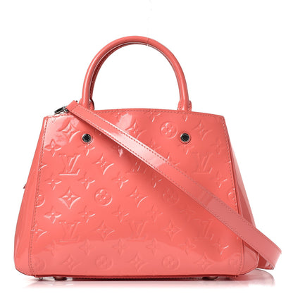 Louis Vuitton Vernis Montaigne BB Poppy 1 of 9