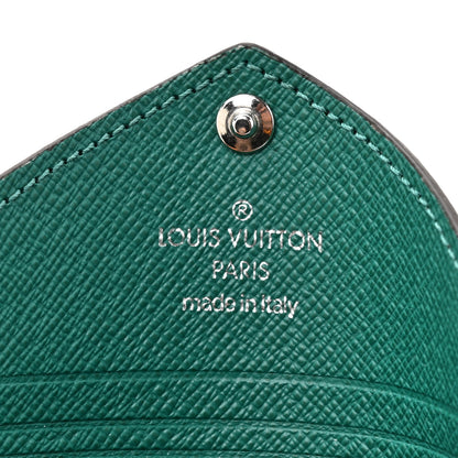 Louis Vuitton Monogram LV Colormania Kirigami Card Holder Borneo Green 7 of 9