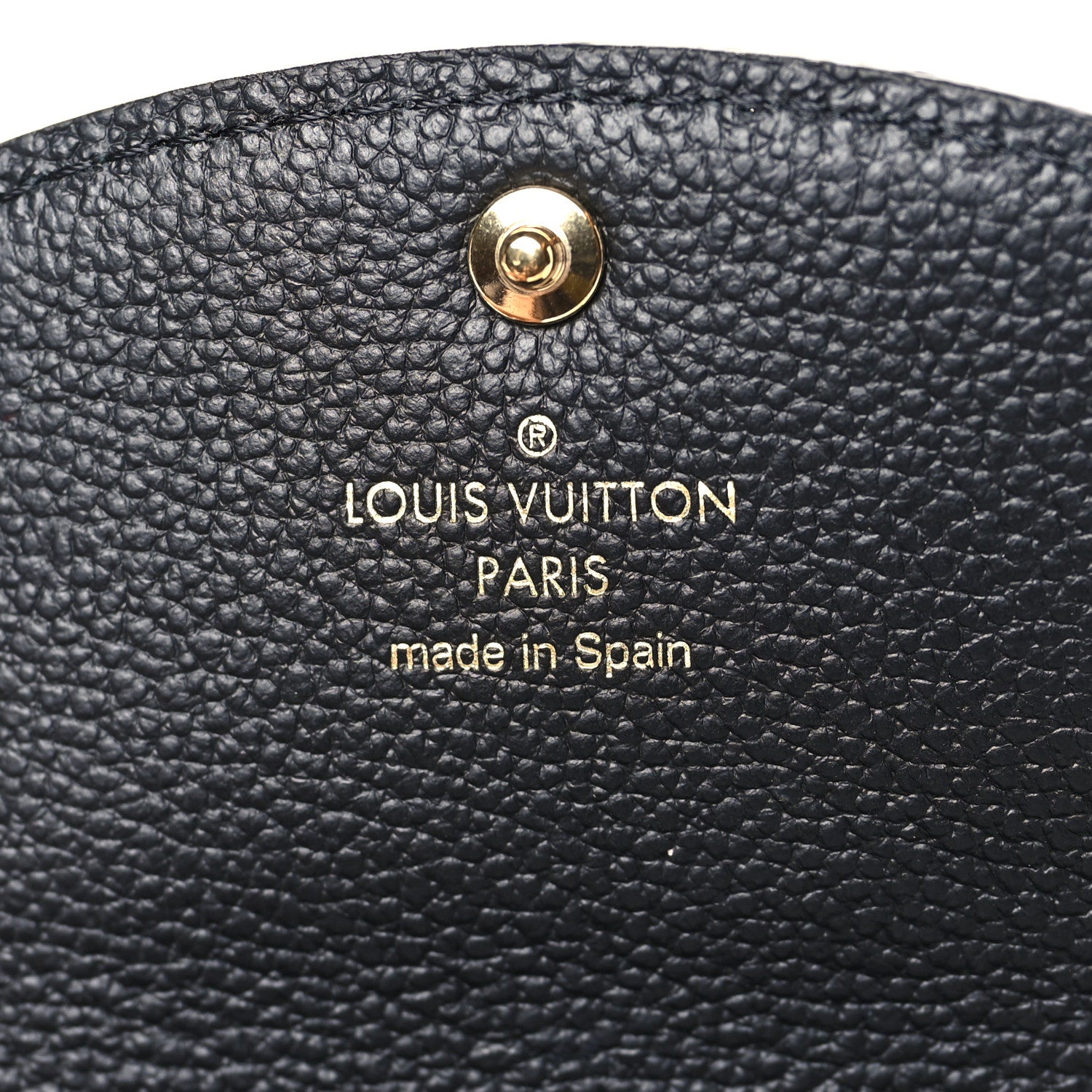 Louis Vuitton Empreinte Rosalie Coin Purse Black 6 of 6