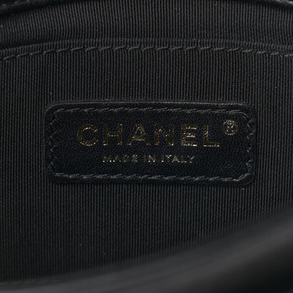 Chanel Lambskin Quilted Small Camellia Flower Flap Black 7 of 11