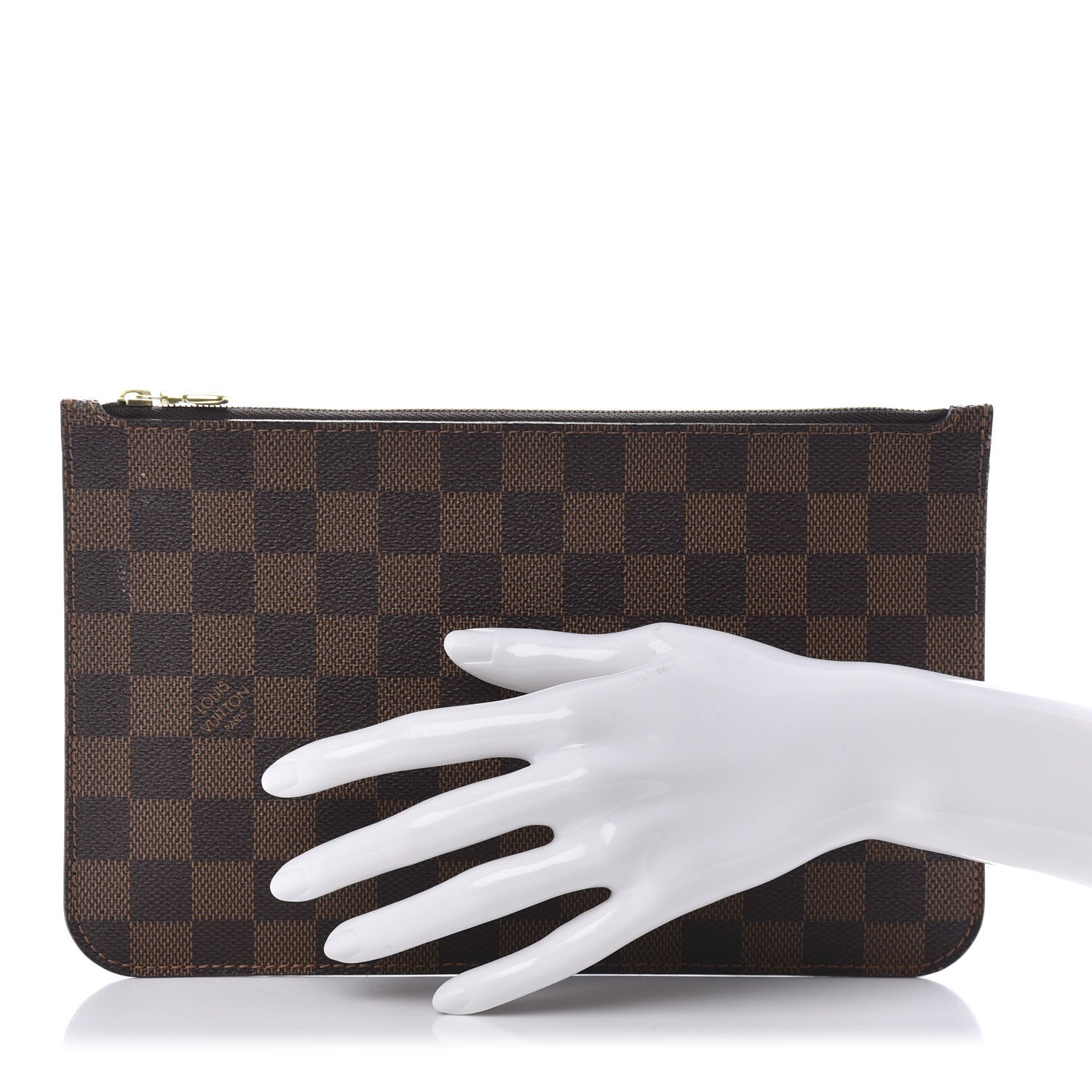 Louis Vuitton Damier Ebene Neverfull MM GM Pochette 2 of 10