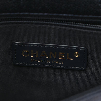 Chanel Iridescent Caviar Quilted Mini My Perfect Flap Dark Blue 6 of 10
