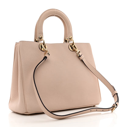 Christian Dior Bullcalf Medium Diorissimo Tote Rose Poudre 4 of 13