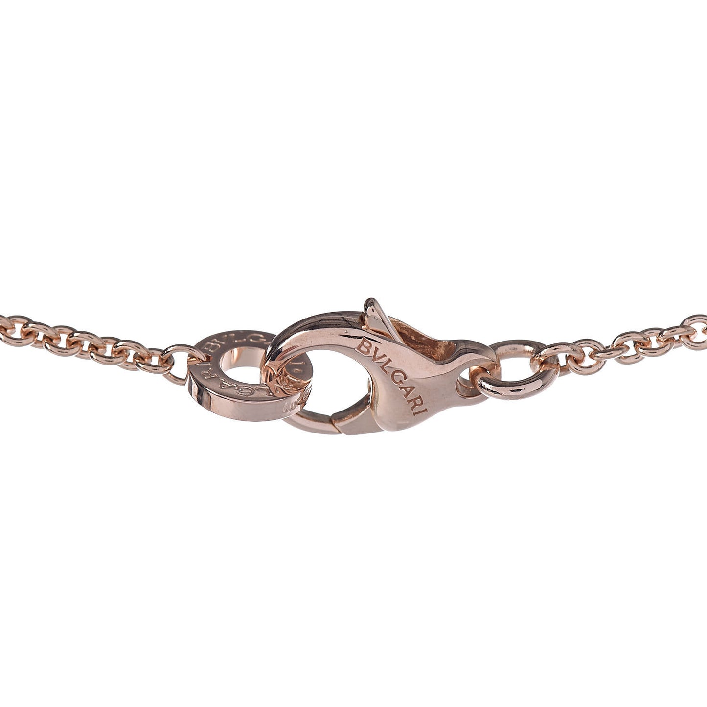 18K Rose White Yellow Gold B.Zero1 Pendant Necklace