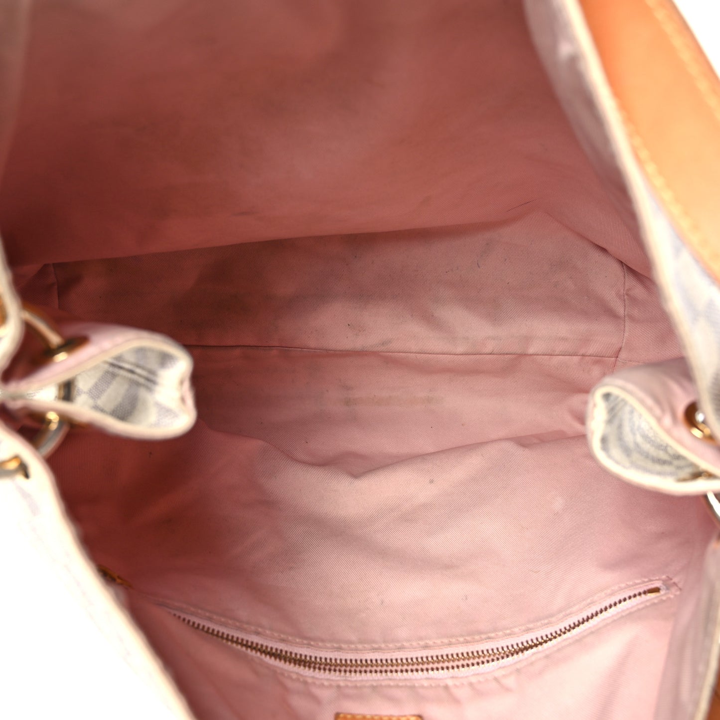 Damier Azur Graceful MM Rose Ballerine