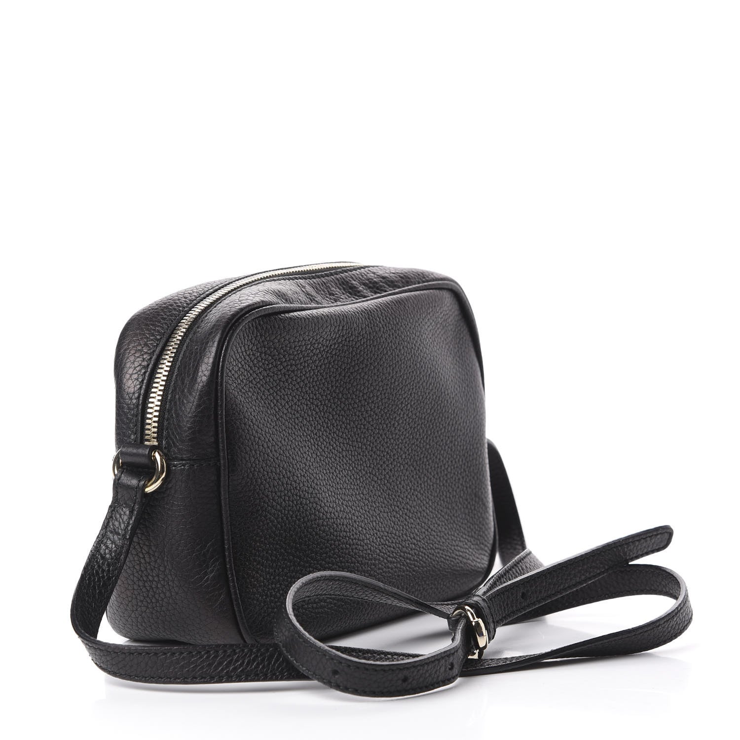 Gucci Pebbled Calfskin Small Soho Disco Bag Black 2 of 11