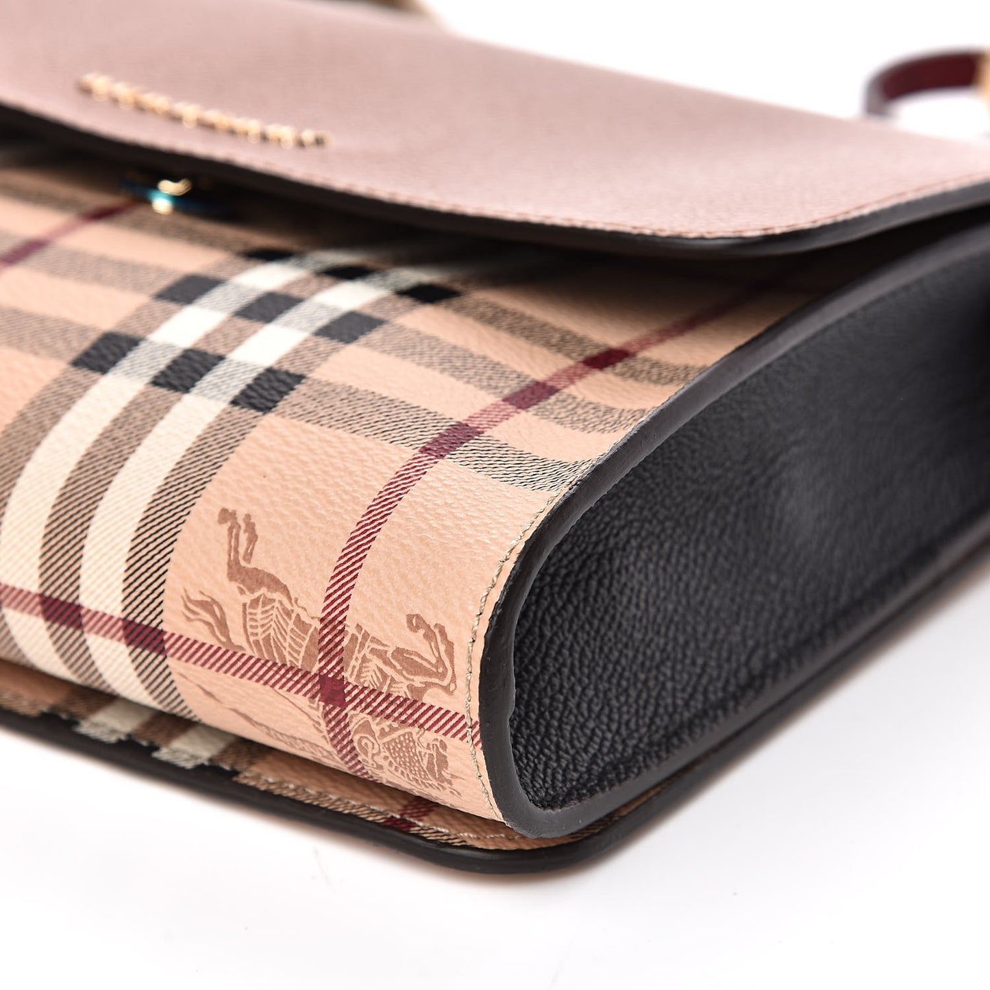 Haymarket Check Small Loxley Crossbody Bright Toffee