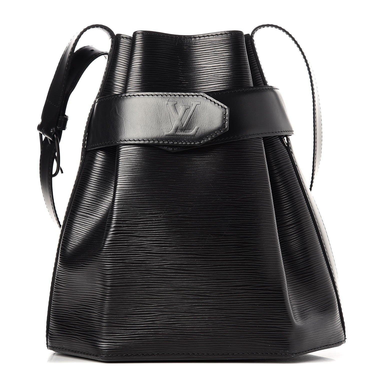 Louis Vuitton Epi Sac D'Epaule Black 1 of 8