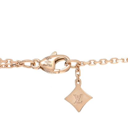 Louis Vuitton 18K Yellow White Pink Gold Empreinte Pendant Necklace 4 of 4