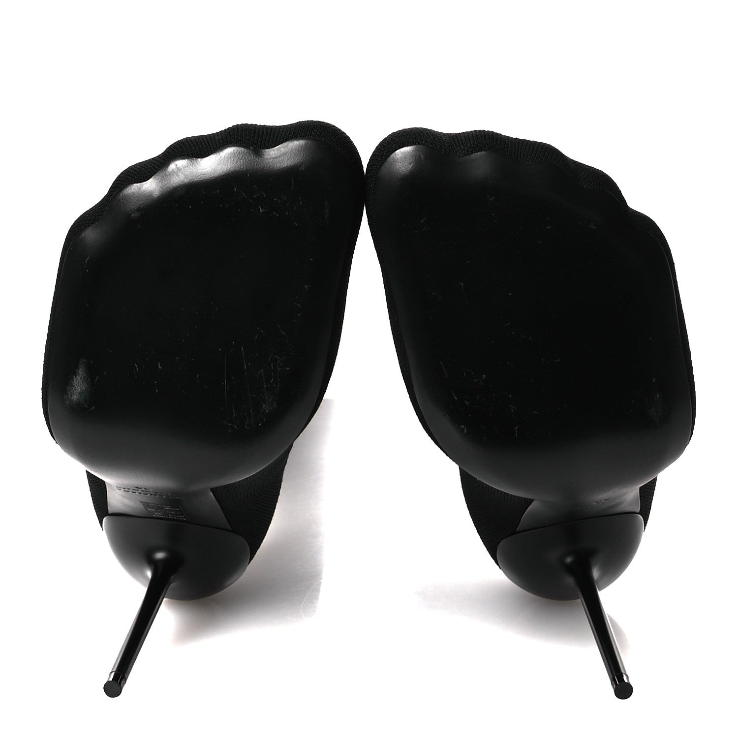 Balenciaga Knit Fetish Anatomic 110 Boots 39 Black 7 of 8