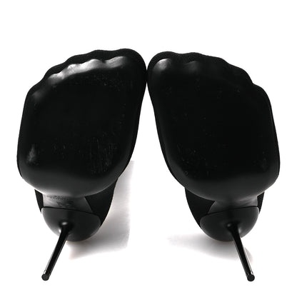 Balenciaga Knit Fetish Anatomic 110 Boots 39 Black 7 of 8