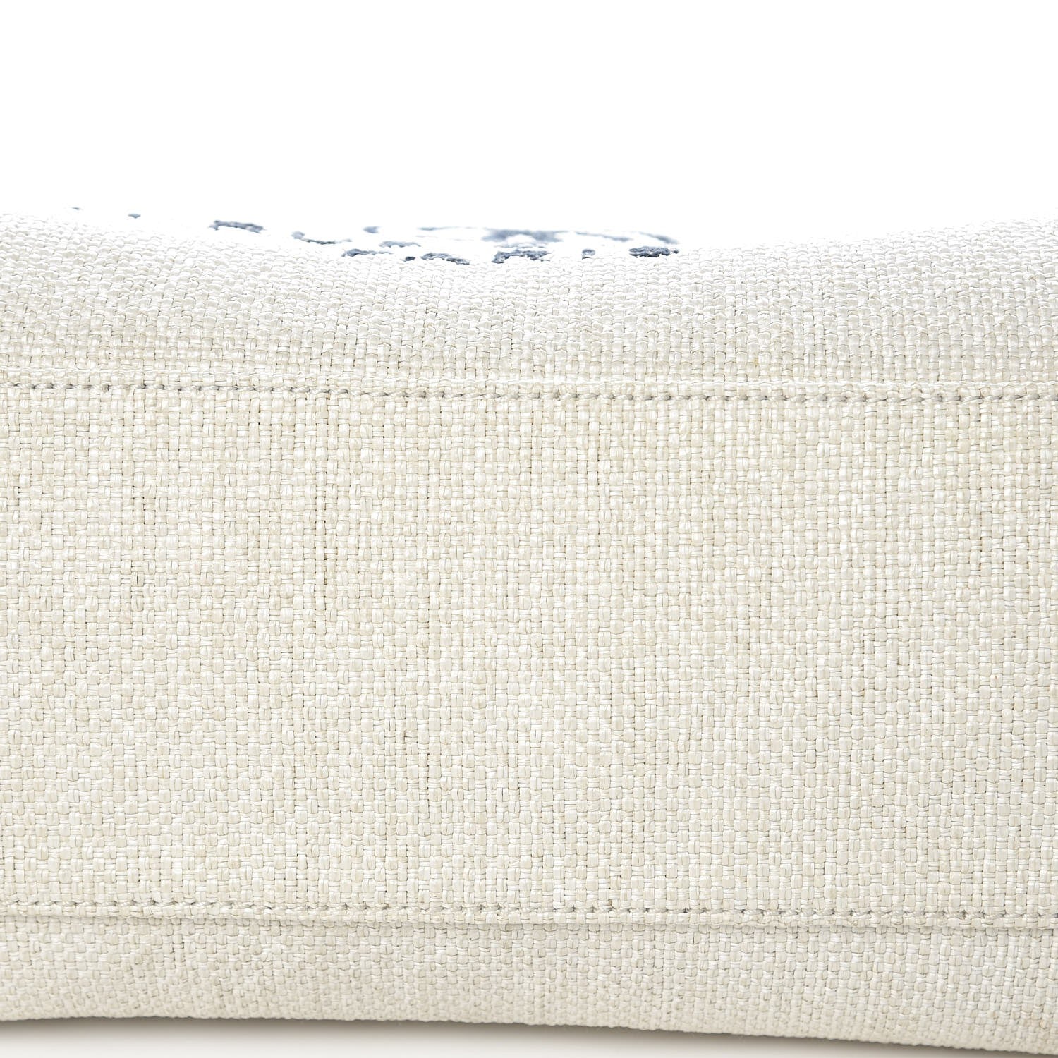 Chanel Woven Straw Raffia Extra Large Deauville Tote White Navy 9 of 9