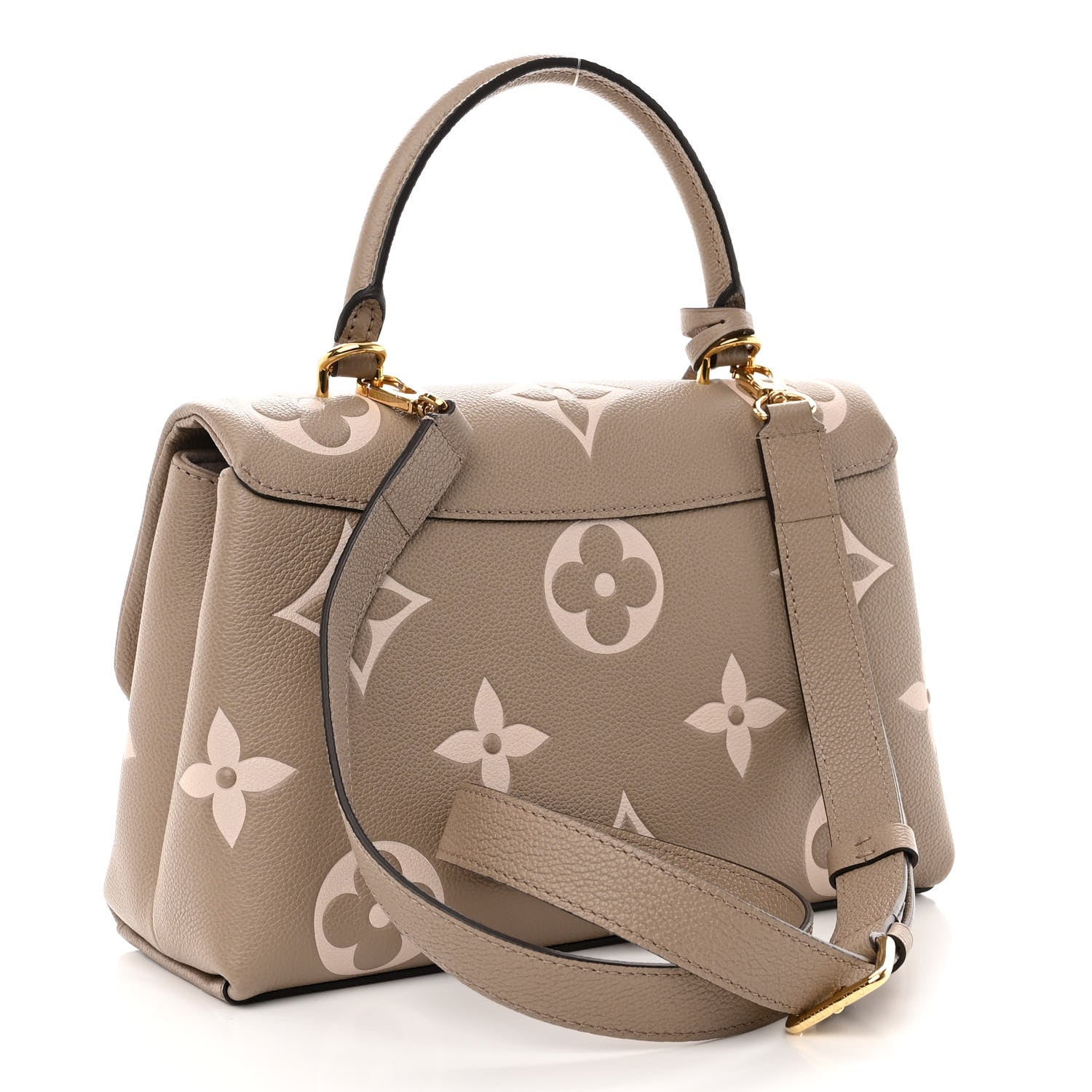 Louis Vuitton Empreinte Monogram Giant Madeleine MM Dove Grey Beige 3 of 10