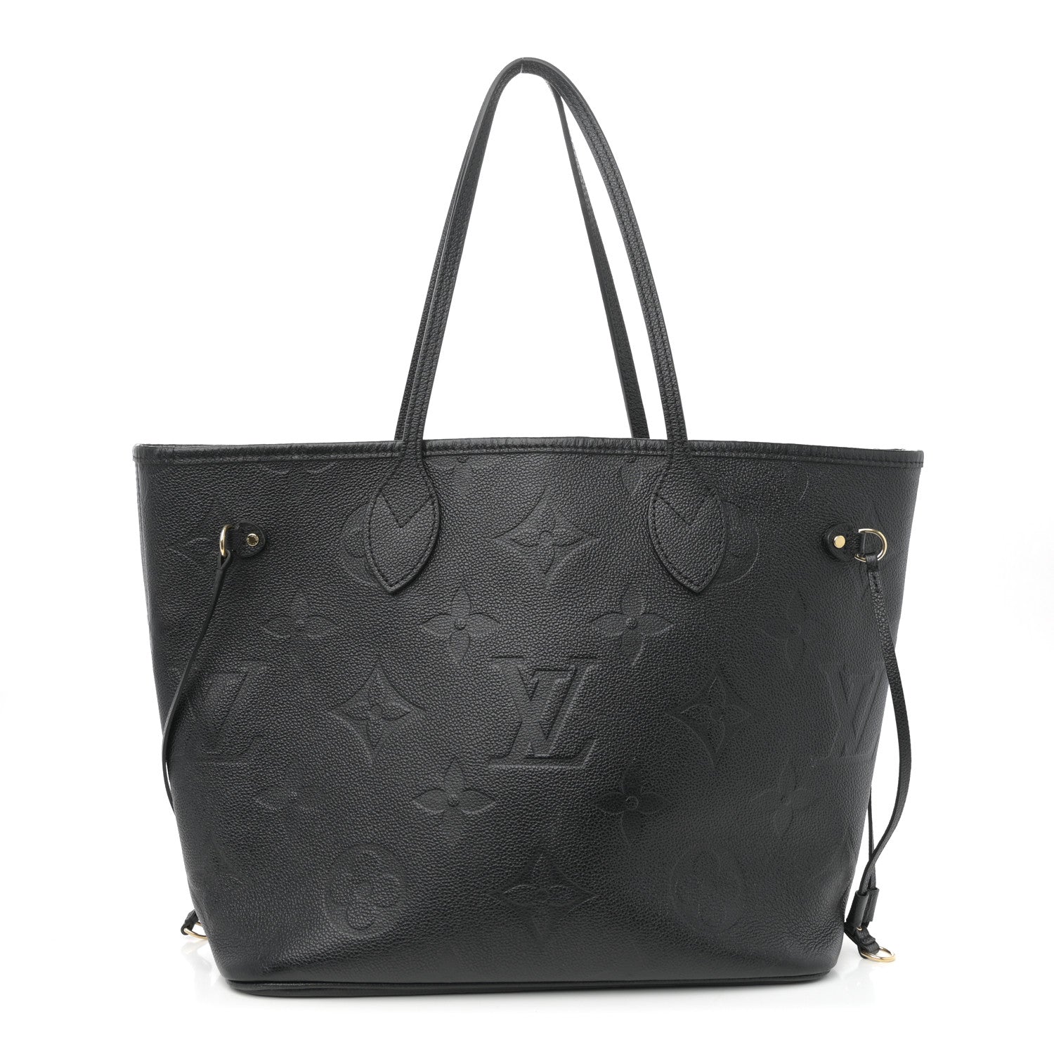 Louis Vuitton Empreinte Monogram Giant Neverfull MM Black 1 of 9