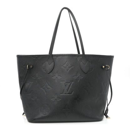 Louis Vuitton Empreinte Monogram Giant Neverfull MM Black 1 of 9