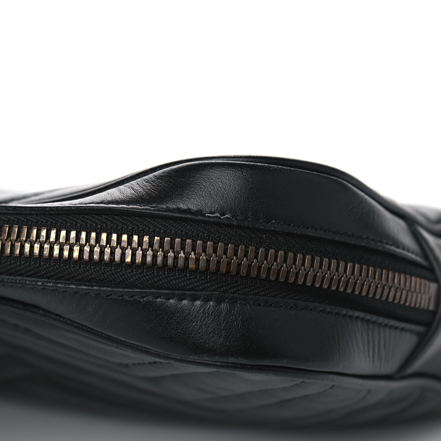 Calfskin Matelasse Mens GG Marmont Belt Bag 100 40 Black