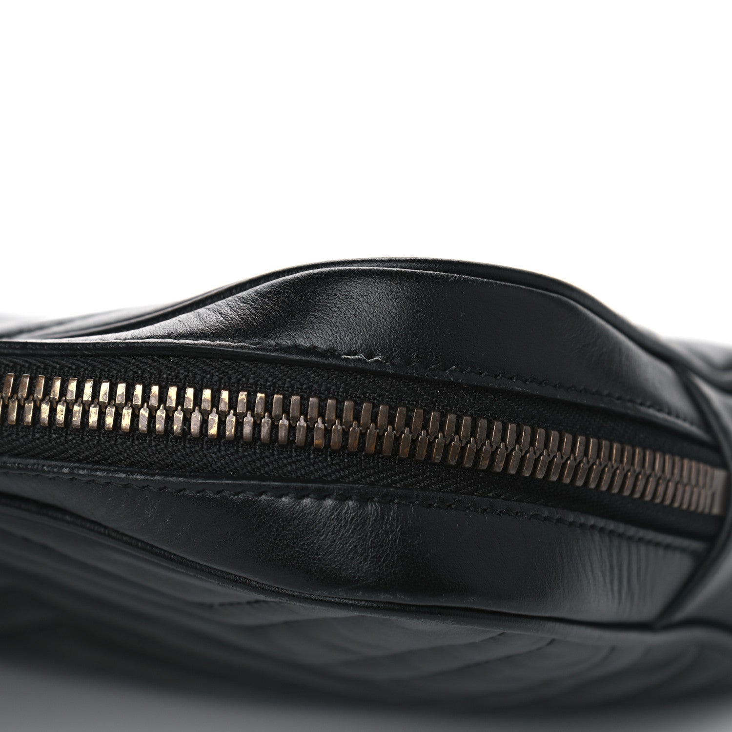 Gucci Calfskin Matelasse Mens GG Marmont Belt Bag 100 40 Black 15 of 18