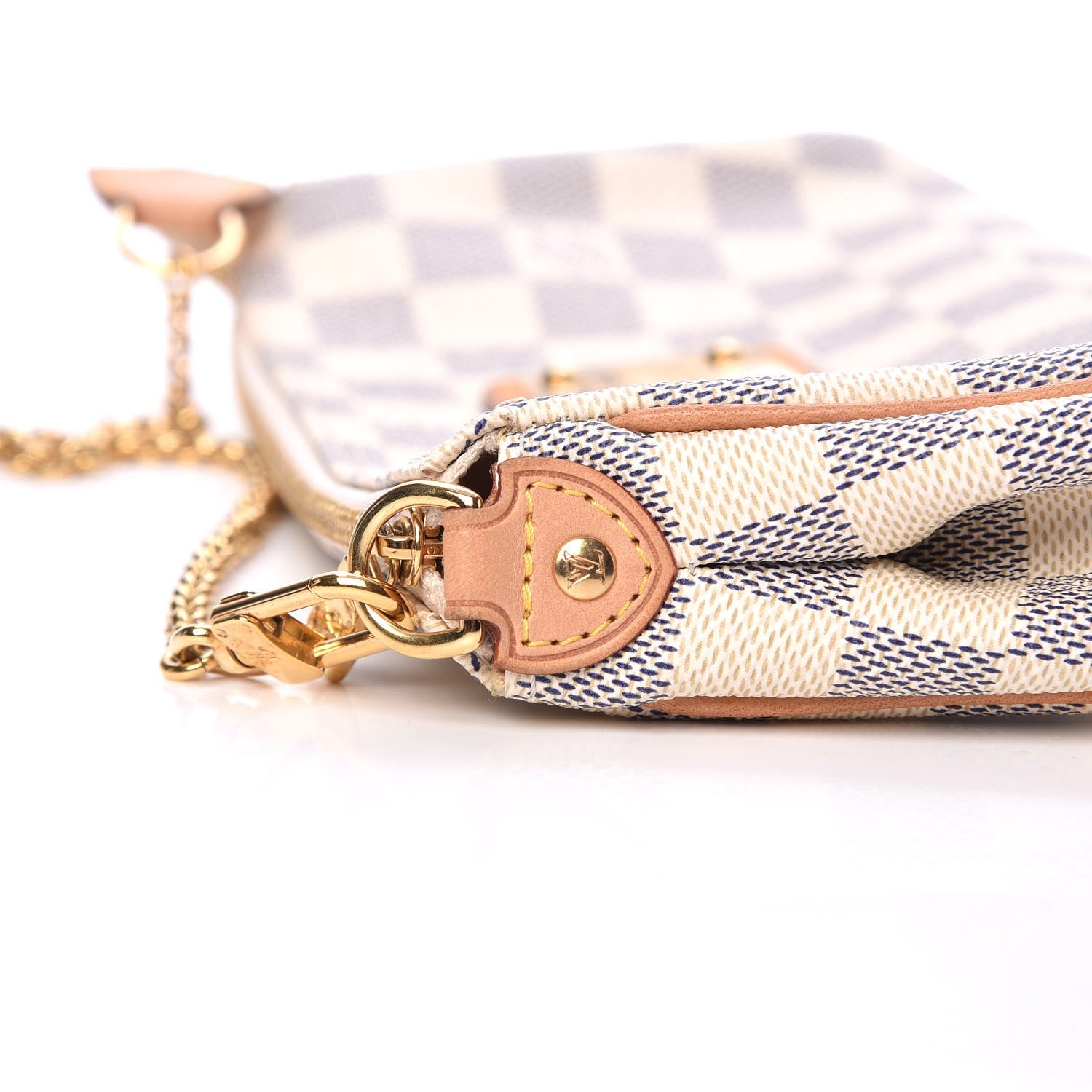 Louis Vuitton Damier Azur Eva Clutch 8 of 10