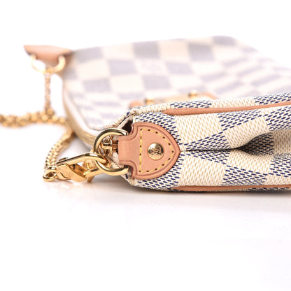 Louis Vuitton Damier Azur Eva Clutch 8 of 10