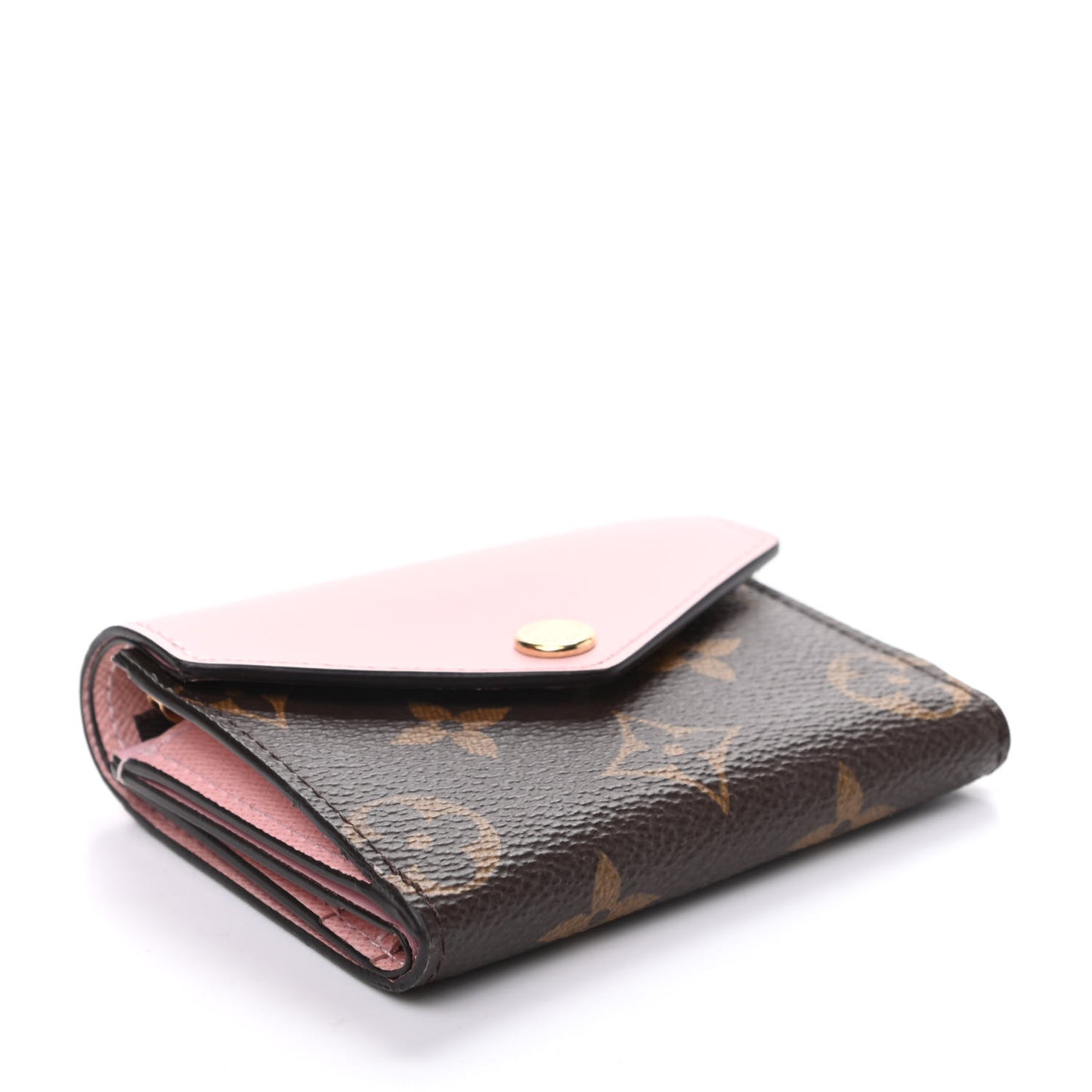 Monogram Zoe Wallet Rose Ballerine