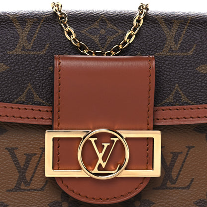 Louis Vuitton Reverse Monogram Dauphine Chain Wallet 7 of 9