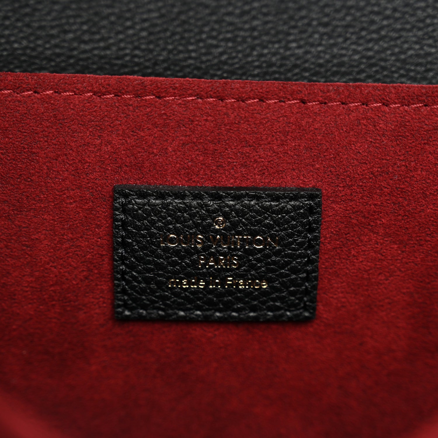 Louis Vuitton Empreinte Monogram Giant Pochette Metis Black Beige 5 of 9