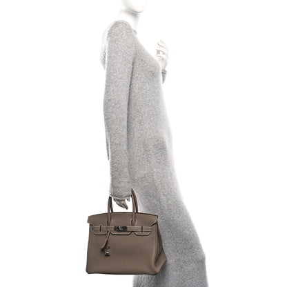 Hermes Togo Birkin 30 Etoupe 2 of 10