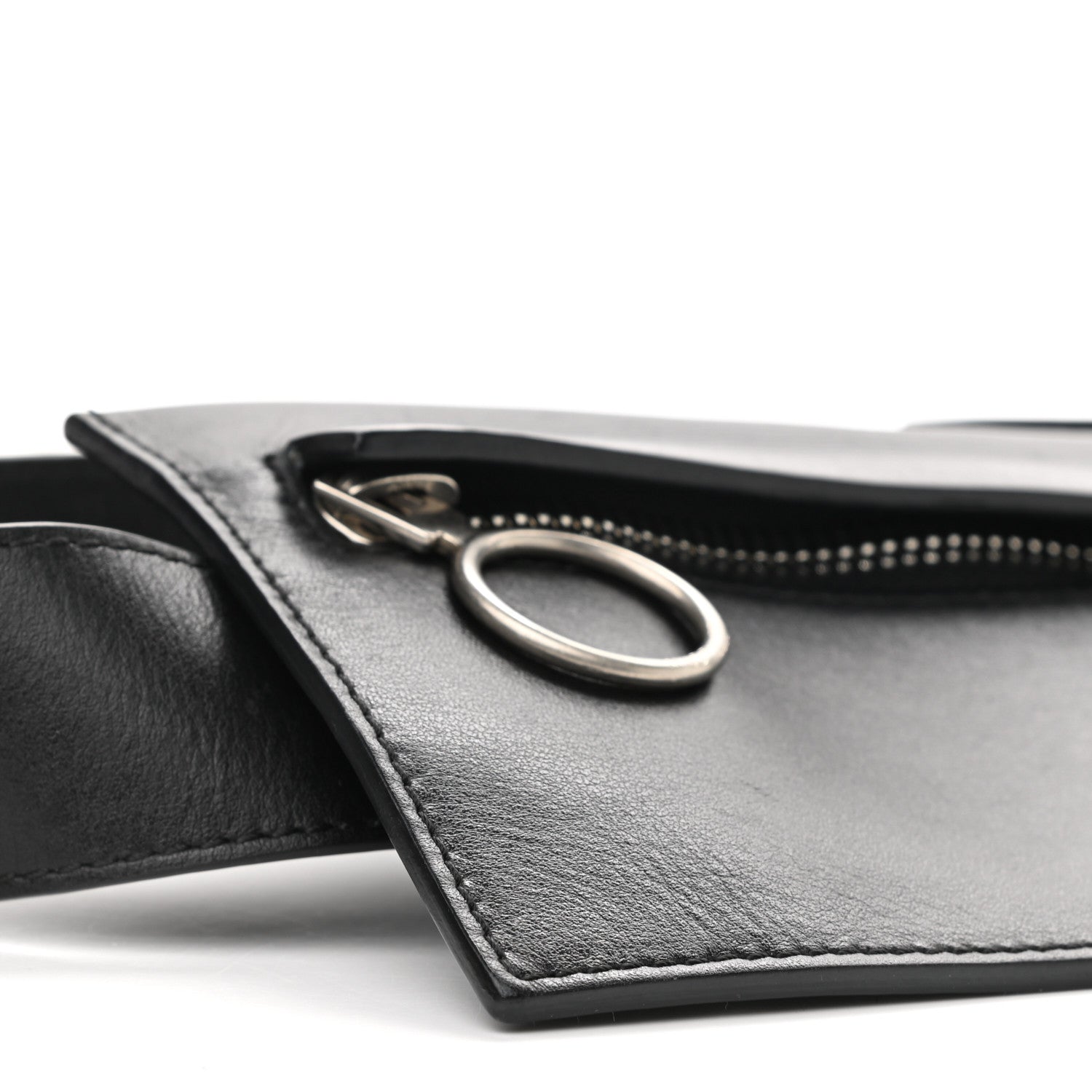 Off-White Calfskin Belt Bag Black 8 of 9
