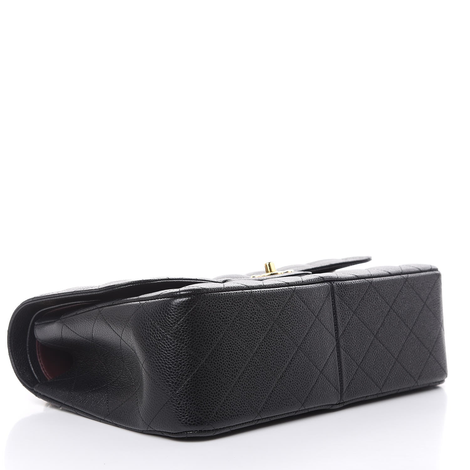 Chanel Caviar Quilted Jumbo Double Flap Black 4 of 10