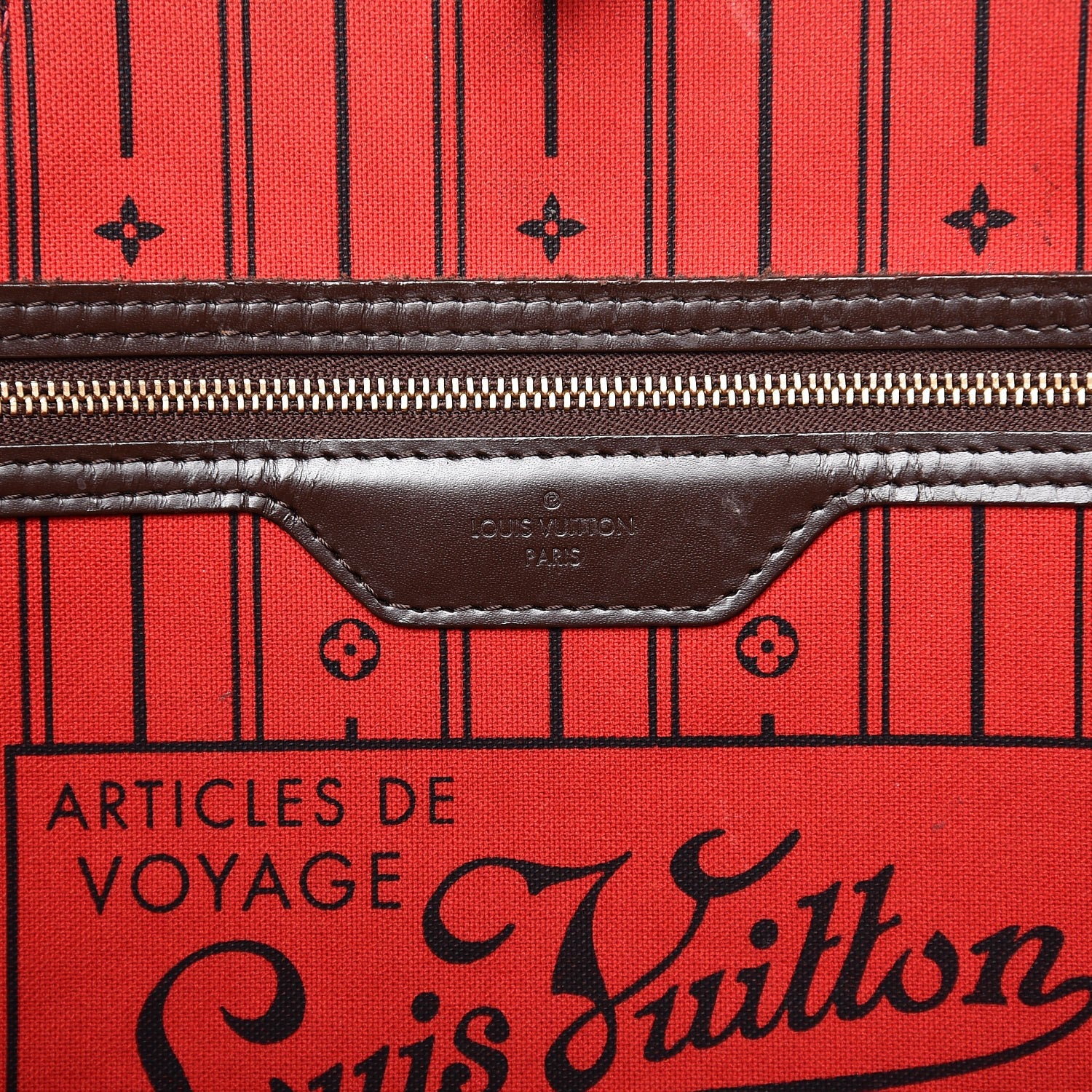 Louis Vuitton Damier Ebene Neverfull GM 6 of 16
