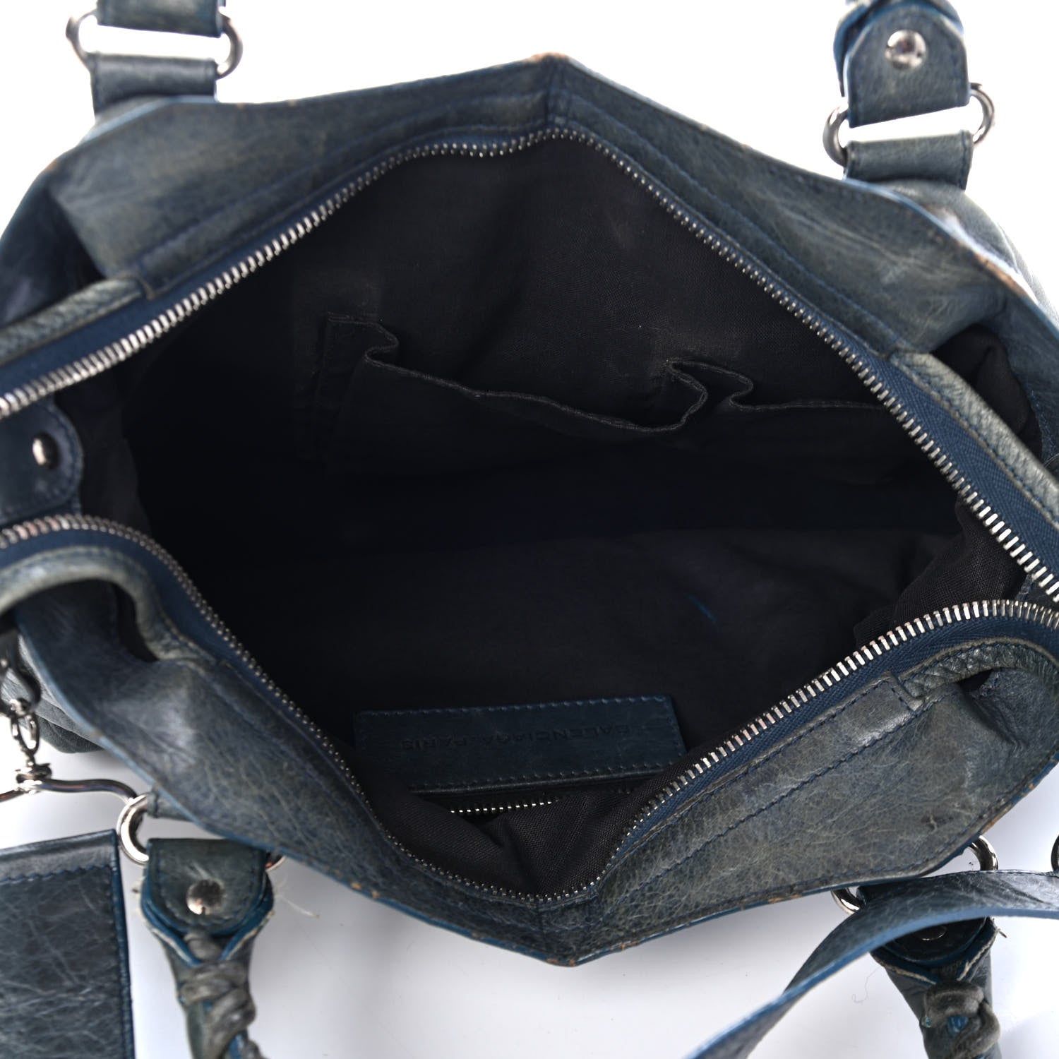 Balenciaga Agneau Giant 12 Silver Hardware Town Canard 4 of 4