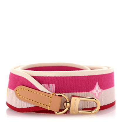 Louis Vuitton Jacquard Speedy Bandouliere 20 Shoulder Strap Fuchsia 1 of 3
