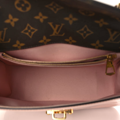 Louis Vuitton Patent Calfskin Monogram Cherrywood PM Rose Ballerine 4 of 8
