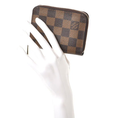 Louis Vuitton Damier Ebene Zippy Coin Purse 2 of 8