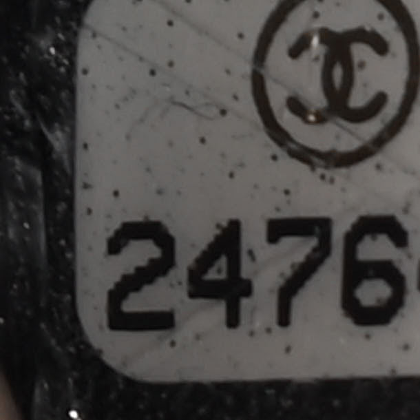 Chanel Metallic Caviar Quilted Diamond CC Key Holder Case Grey 7 of 7