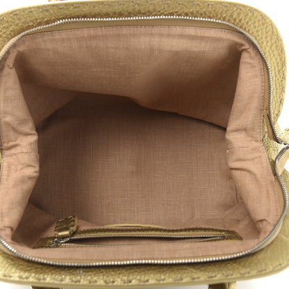 Fendi Cuoio Romano Selleria Adele 1328 Bag Oro Metallizzo 5 of 15