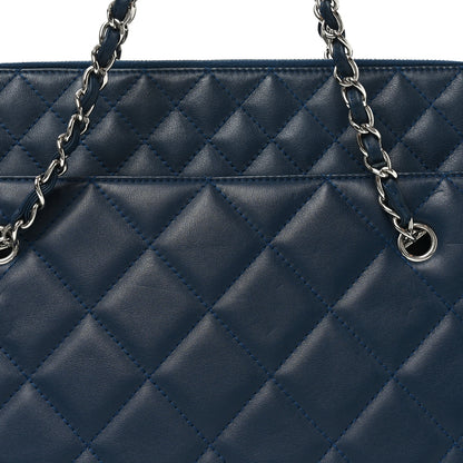 Chanel Calfskin Quilted In The Business Camera Navy 8 of 10