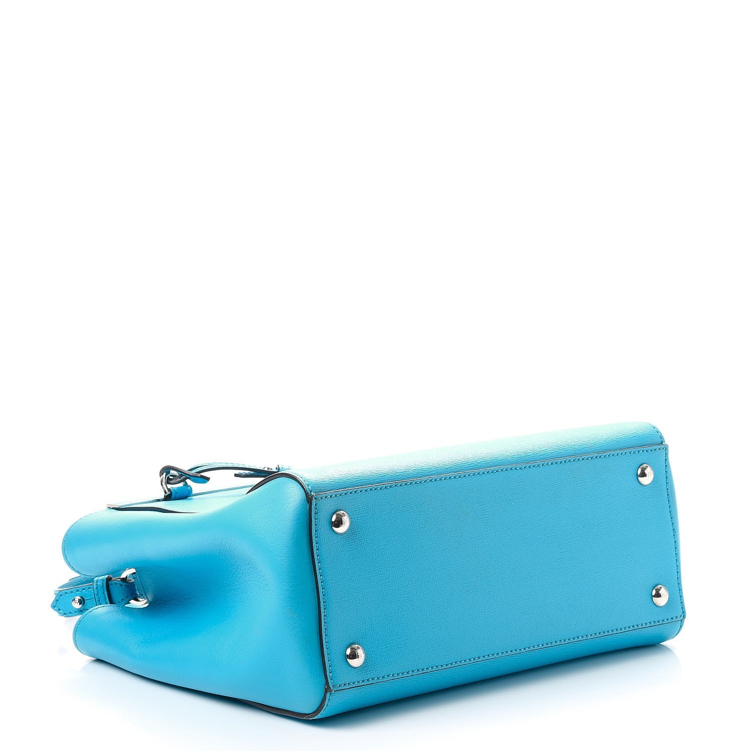 Fendi Vitello Elite Petite 2Jours Tote Maldives 4 of 14